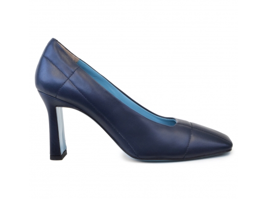 Quilted pumps Lanfranco blue