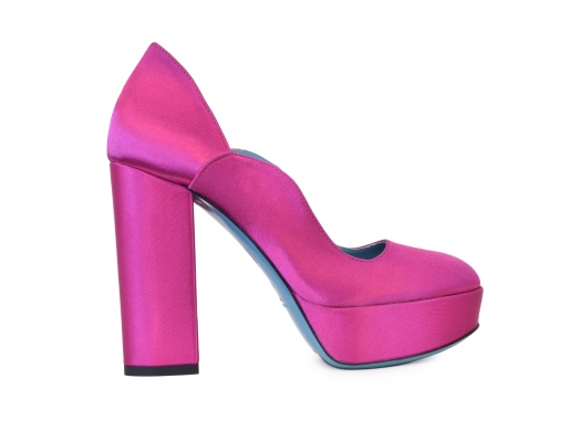 Platform Pumps Minimal fuxia