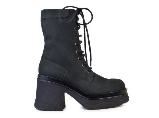 Lace-up boot Narciso black