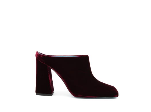 Mule Zurli bordeaux