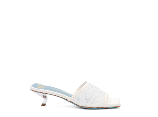 Sandalo mule Vesta bianco