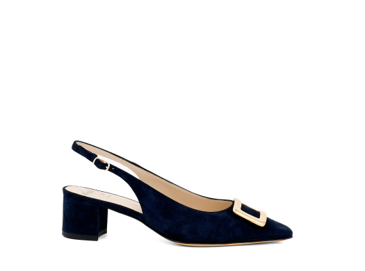 Slingback Padrino blu